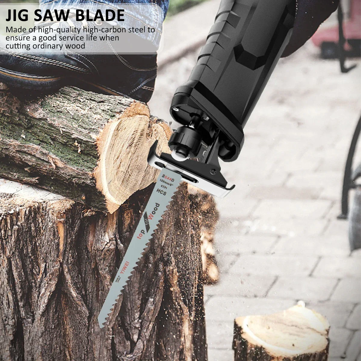 5Pcs Reciprocating Jig Saw Blades Saber Saw Handsaw Multi Saw Blade For Cutting Wood Metal Renovator Power Tools Accessories image 2