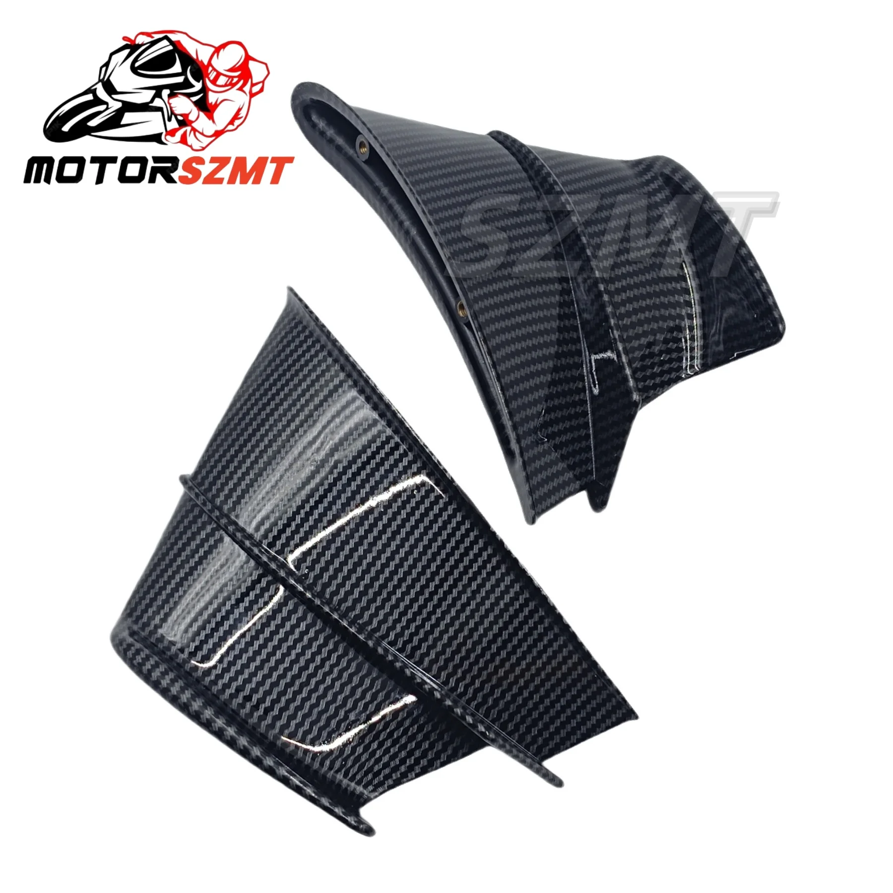 Motorcycle Aerodynamic Attachments Lightweight Air Intake Wing Front Wind Motorcycle Spoiler for DUCATI V4 2018 2019 2020 2021