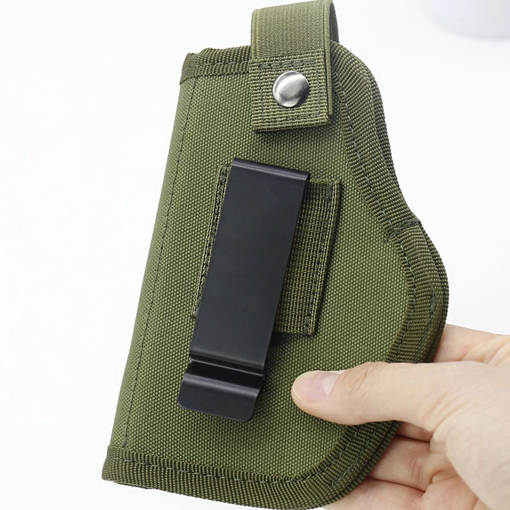 Rechts-Links-Waffenholster für Universal-Waffenmodelle, Jagd, taktische Pistolenholster, verstellbare Taille, Pistolentasche – Detail 6