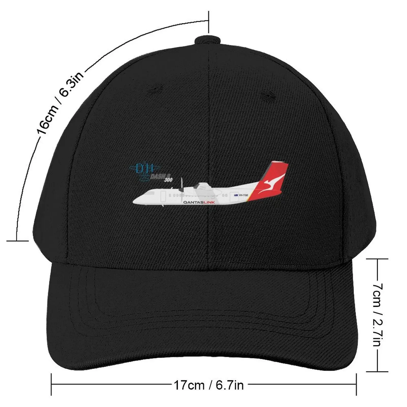 Bombardier Dash 8 300 Baseball Cap summer hat Hat Beach Female Men's