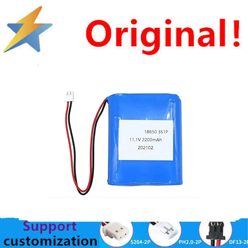 buy more will cheap 3 strings 12V18650 lithium battery pack with protection board 11.1V lithium battery 2200mAh rechargeable