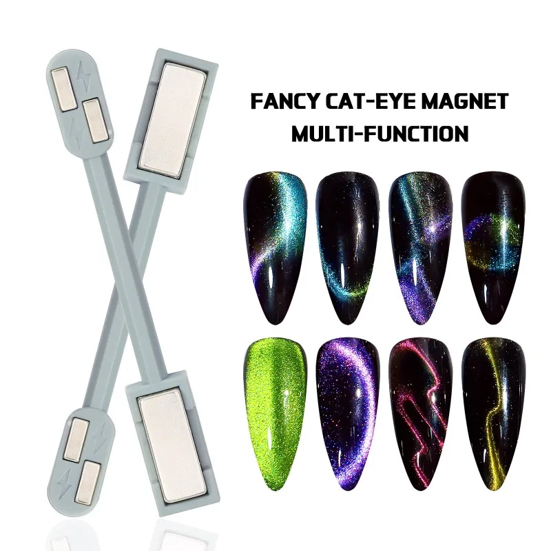 

New Nail Tools Cat Eye Magnetic Stick Nail Polish Glue Fancy Multifunctional Nail Cat Eye Magnet Pen Nails Professional Supplies