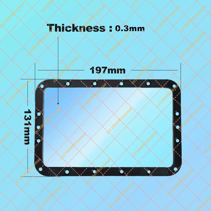3D Printer Resin Vat with ACF Release Film, Integrated Curing Tank