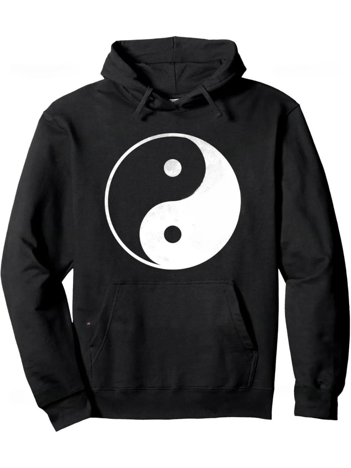 2026 Herbst Winter Yin Yang Spiritueller Distressed Pullover Hoodie, Yinyang-Design Lässiger Street-Sweatshirt für Männer und Frauen – Detail 11