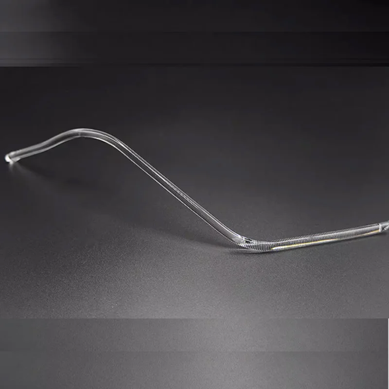 For Audi  A6L C8 2019-2023 Car Aperture LED Headlight DRL Guide Daytime Running Light Tube LED Light Bar White Light