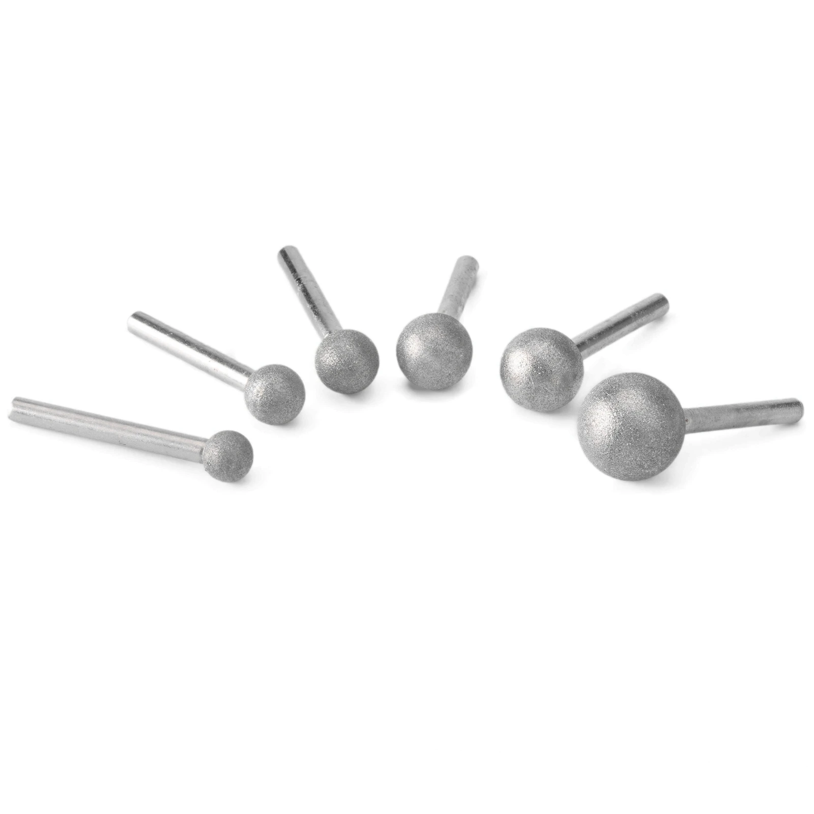 6-8 مللي متر عرقوب الماس المغلفة شنت نقاط كروية الكرة 12-50 مللي متر حصى 150 600 رأس مطحنة للمجوهرات حجر الزجاج أدوات حفر #5