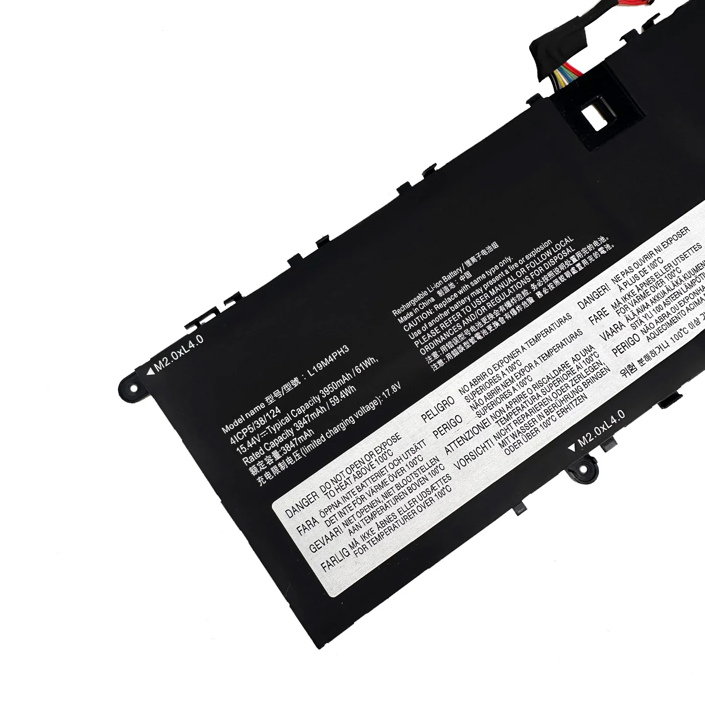 L19M4PH3 L19D4PH3 L19C4PH3 Laptop Battery 15.44V 61Wh 3950mAh for Lenovo Yoga Slim 7 Pro 14ACH5 14IAH7 14IAP7 14IHU5 14ITL5