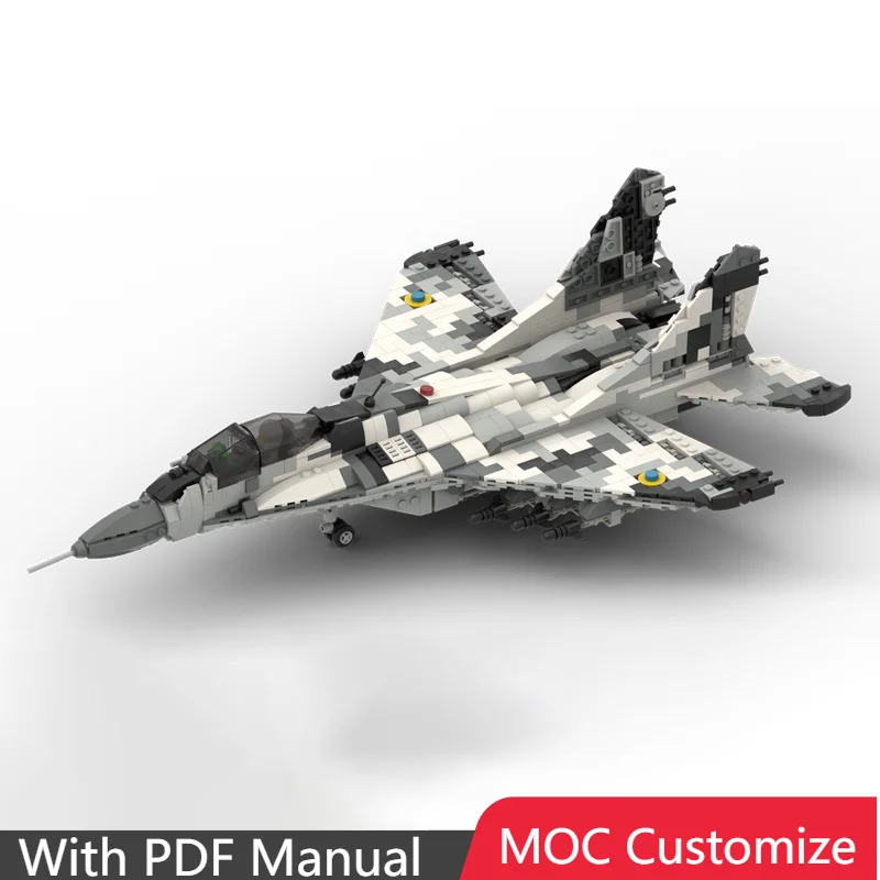 

1325 PCS MOC Famous Ghost fighter jet Technical Building Bricks Model Display Block Toys For Kids Assembly Special Birthday Gift