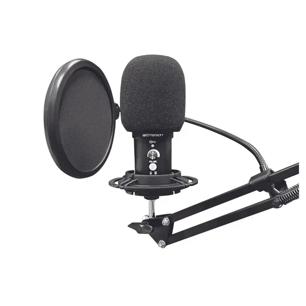 Gaming and Streaming USB Condenser Mic for Clear Audio