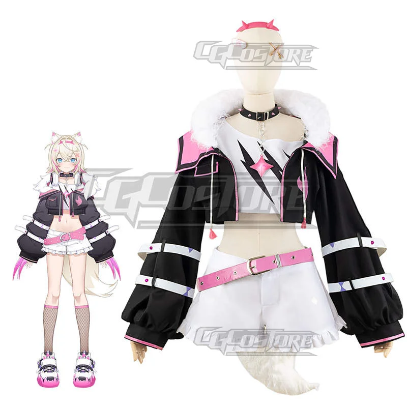 Virtual Liver VTuber Mococo Abyssgard Cosplay Costume Anime Dresses Christmas Halloween Free shipping CG1583WL