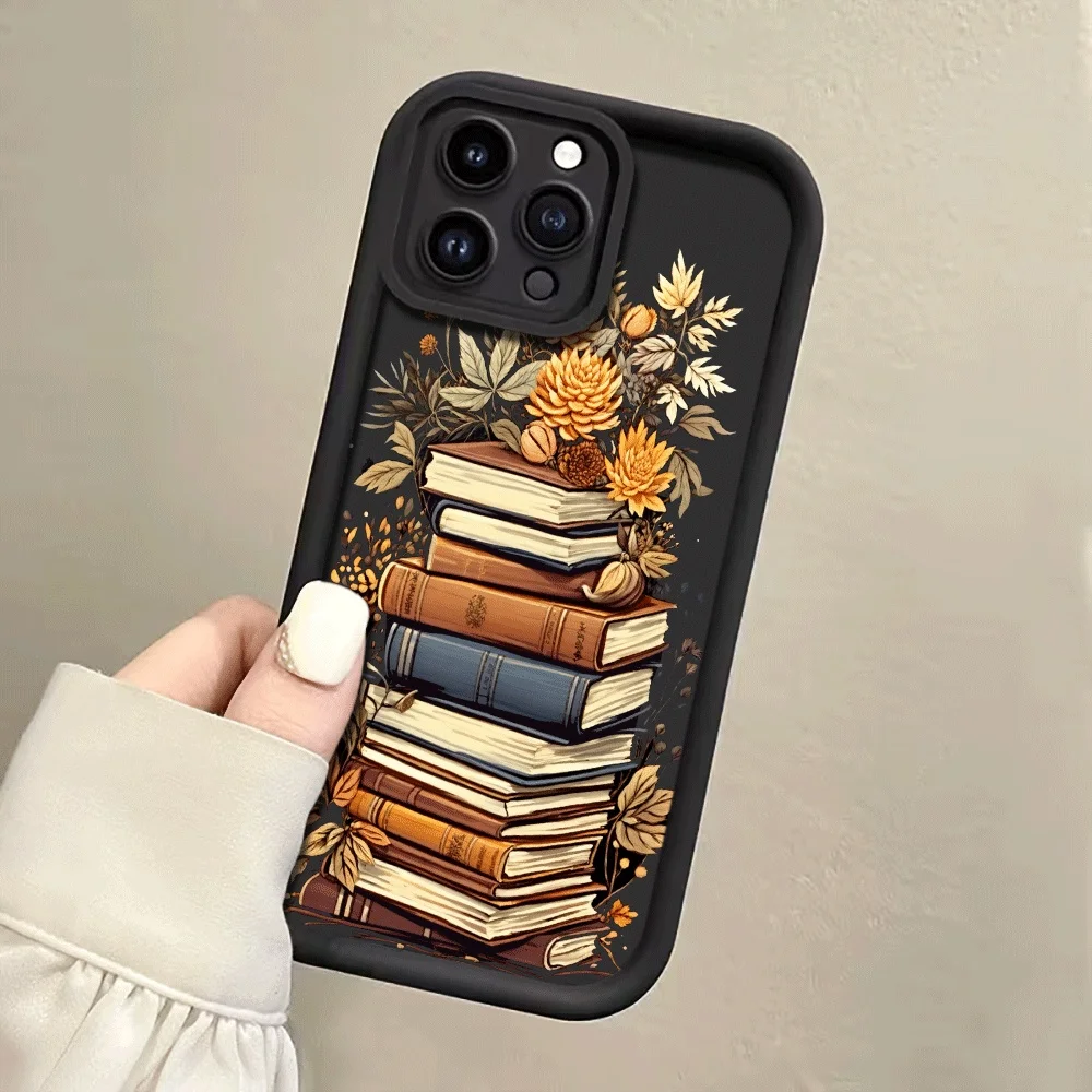 Gestapelte Herbstbuchstaben Blumenriemen Seil Handyhülle für Samsung Galaxy Note 20 S24 S25 S26 Plus S24 FE S23 S24 S25 Ultra Cover – Detail 5