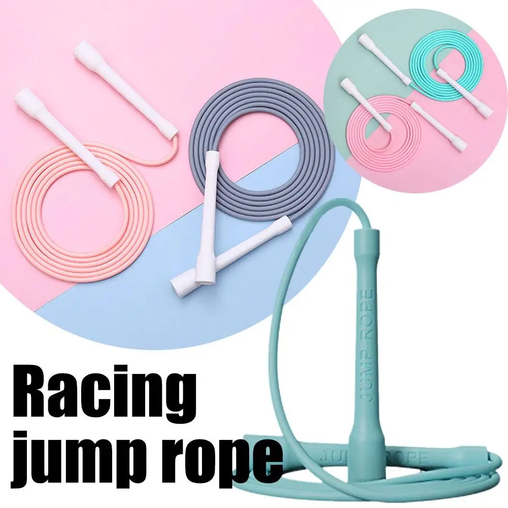 5mm PVC Skipping Rope Adult Jump Rope Weight Loss Children Sports Fitness Equipment Professional Women Portable Gym Men