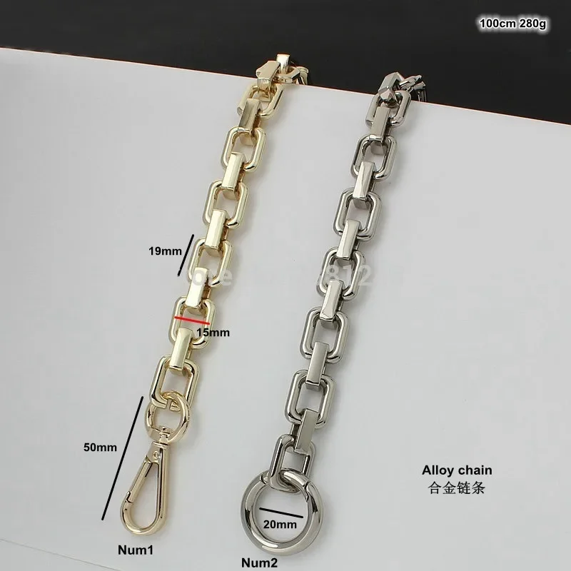 NEW fashion zinc alloy chain bags strap bag parts easy matching DIY handles Accessory Factory Quality Plating Cover Wholesale