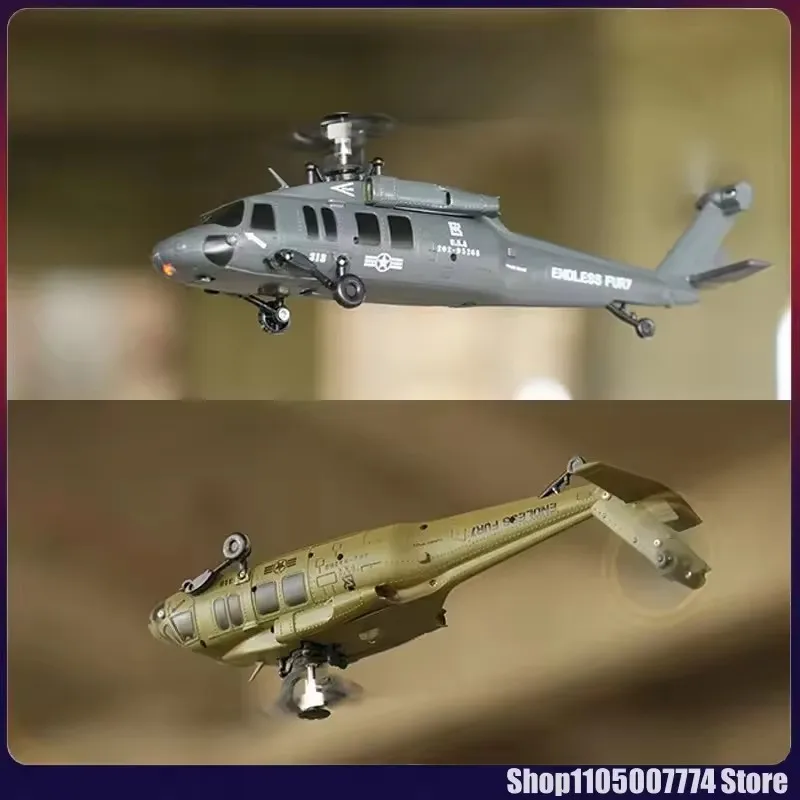 2.4G 6CH Brushless RC Helicopter Brushless Drone Optical Flow Positioning One Click Inverted Helicopter Airplane Model Toy Gifts