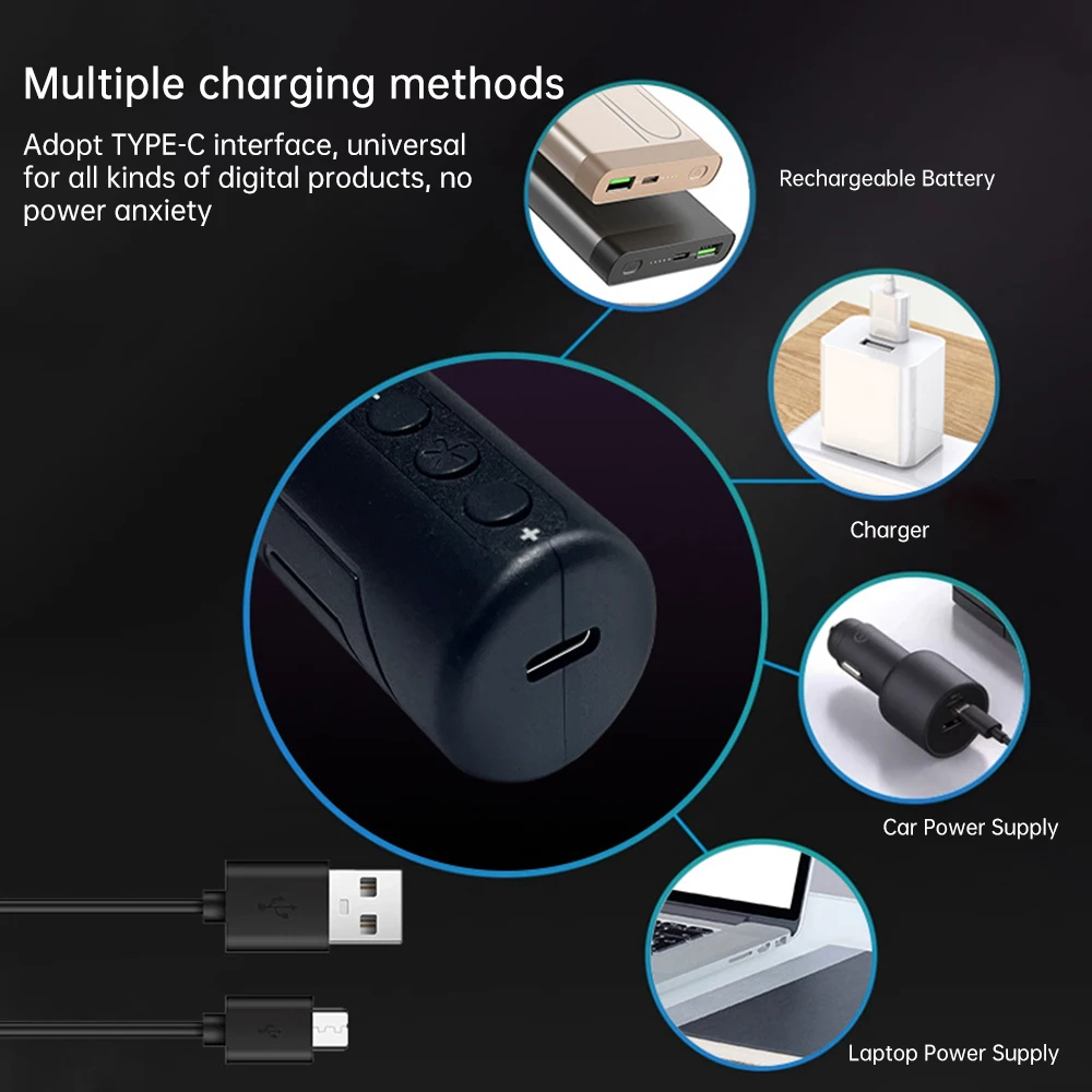 Set Saldatore Radio USB Portatile 200-450 ℃ Mini LED Digitale Penna Saldatura Digitale 1500mA con staffa