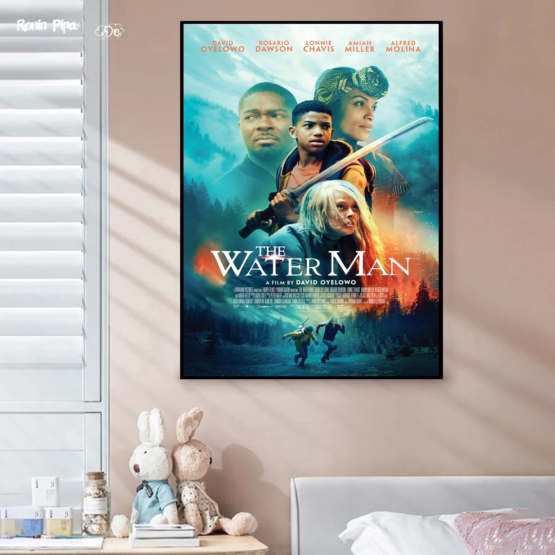 The Water Man Classic Movie Poster Art Print Canvas Painting Wall Pictures Living Room Home Decor (No Frame)