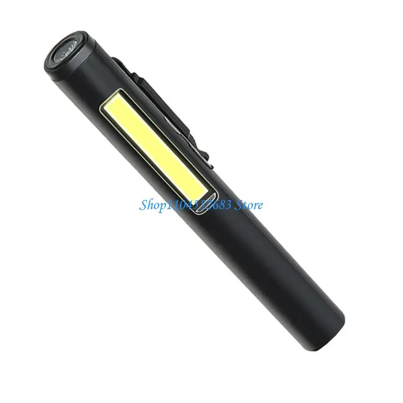 Y6GD USB Rechargeable Pen Lamp Portable LED Flashlight Work Light with Outdoor Working Torches Easy to Use