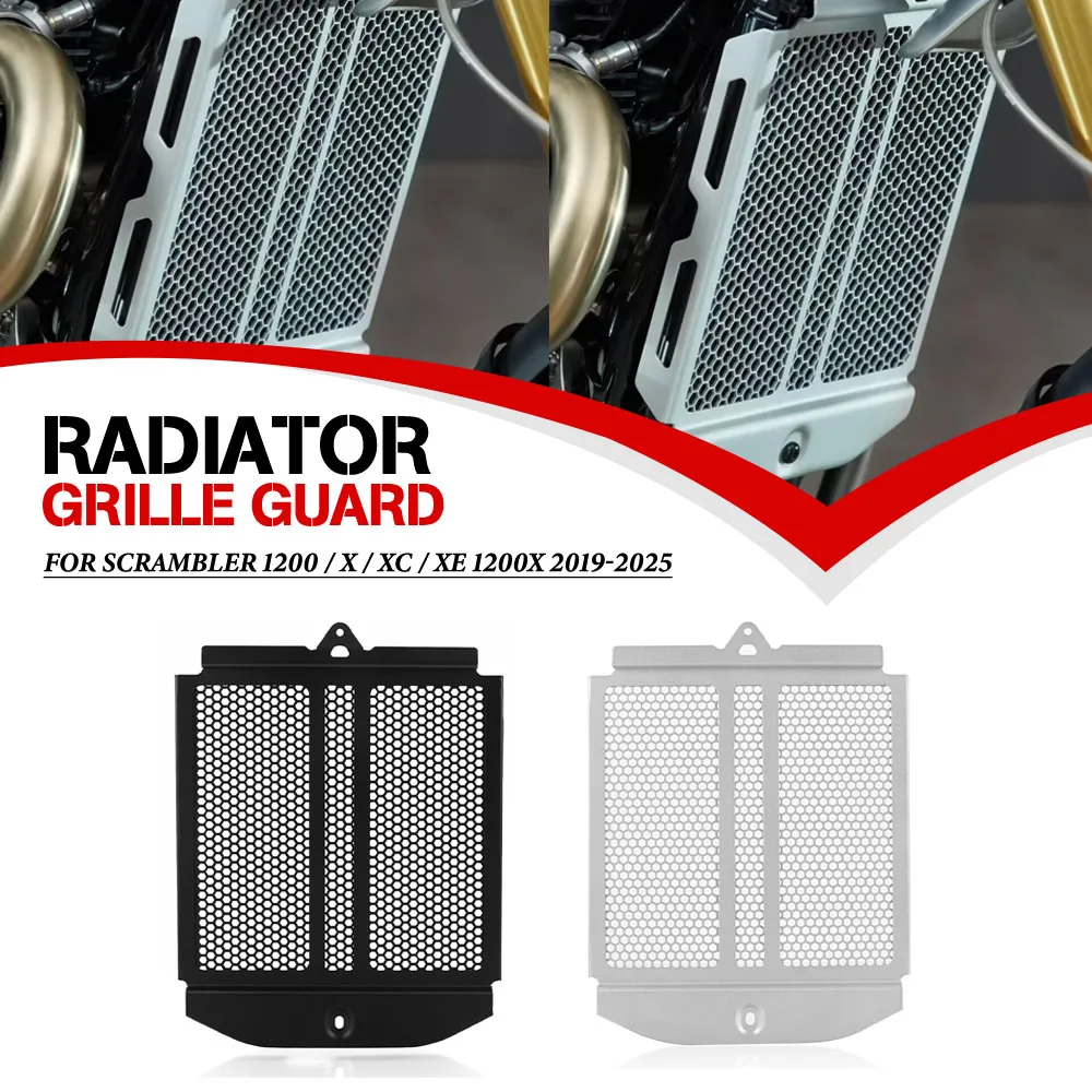 

For Scrambler 1200X 1200XC 1200XE 2019-2023-2024-2025-2026 Radiator Guard Grille Cover Protector Scrambler 1200 / X / XC / XE