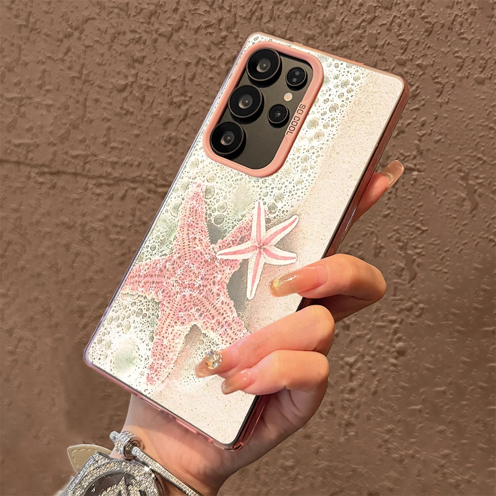 

Beach Starfish TPU Case For Samsung Galaxy S26 S25 S24 S23 Ultra S21 S22 Plus FE A16 15 A56 55 54 53 A36 5G Note 20 Ocean Funda