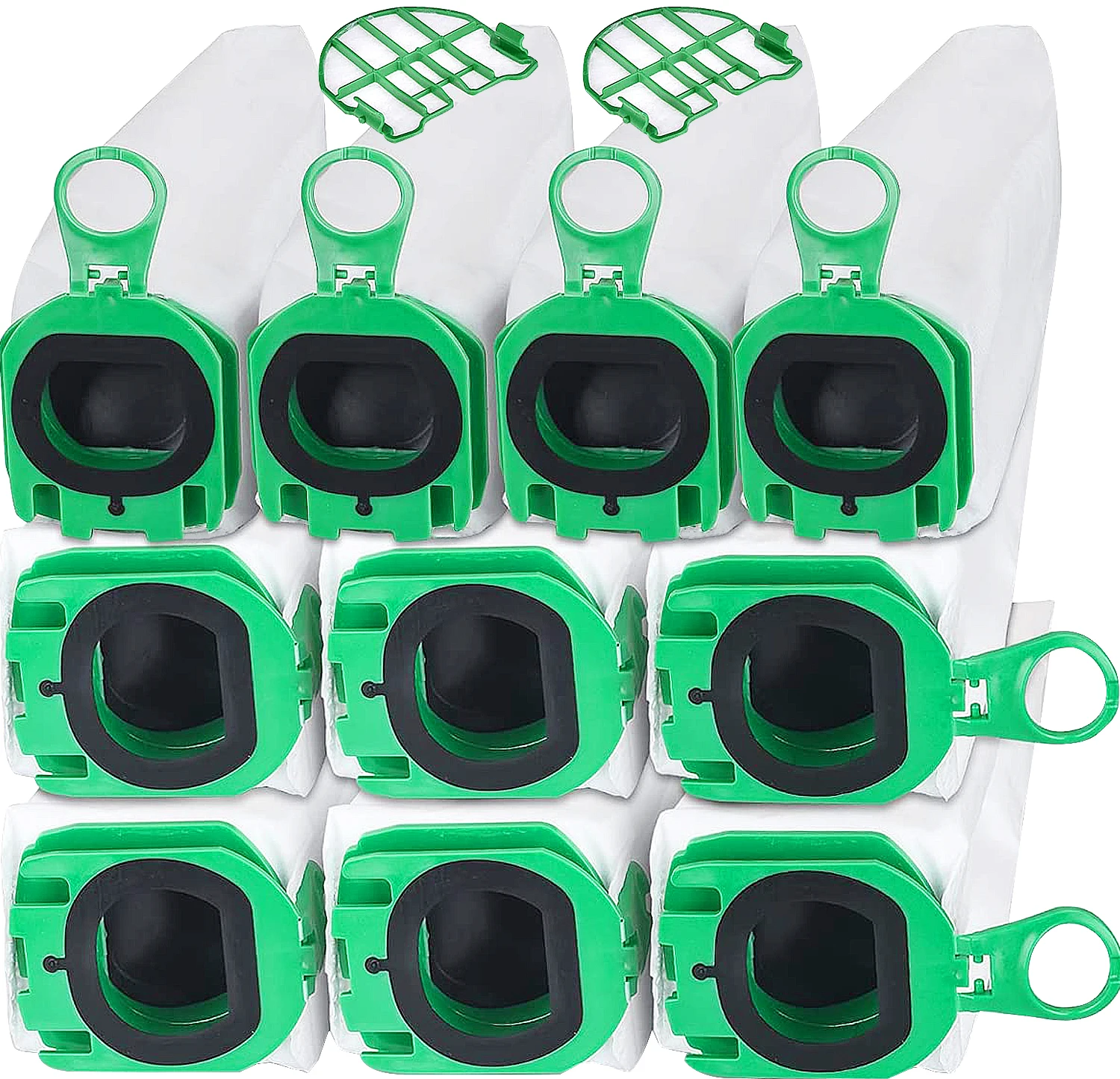 Replacement parts set, filter bag and motor protection filter for Vorwerk Kobold VB100 FP100 cordless vacuum cleaner