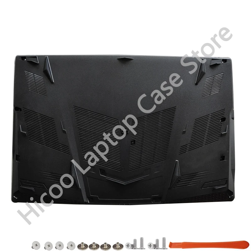 Imagem -06 - Portátil para Msi Gl63 Ms16p4 16p5 16p6 16p7 16p8 Tampa Traseira do Lcd Quadros Dianteiros Dobradiças Dobradiças Cobrem Palmrest Case Inferior Case do