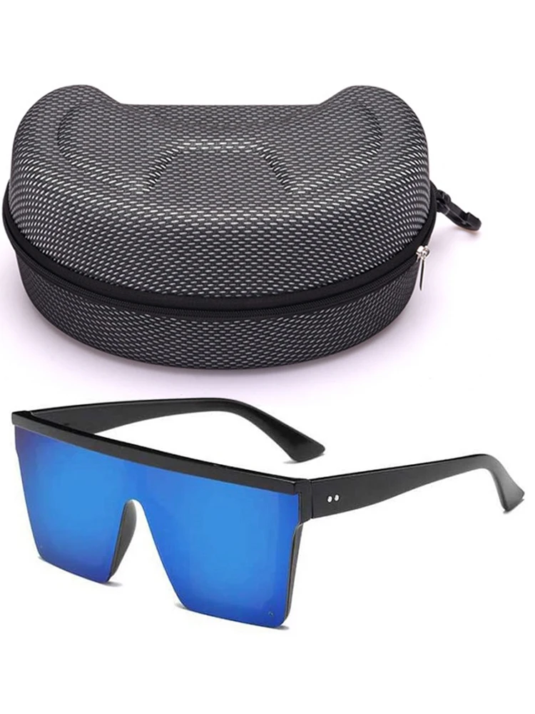 حافظة نظارات التزلج للسفر والتزلج EVA صندوق تخزين النظارات الشمسية يحمل سحاب حامل منظم النظارات الشمسية على الجليد #4