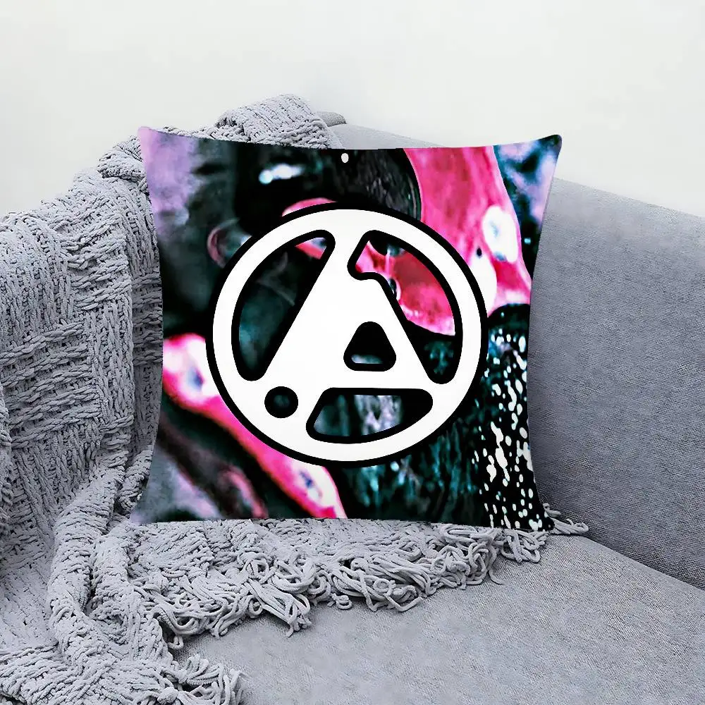 Band L-linkin Park-S Throw Pillow Covers Pattern Cushion Cover Suitable For Sofa Bedroom Car Pillow Cover