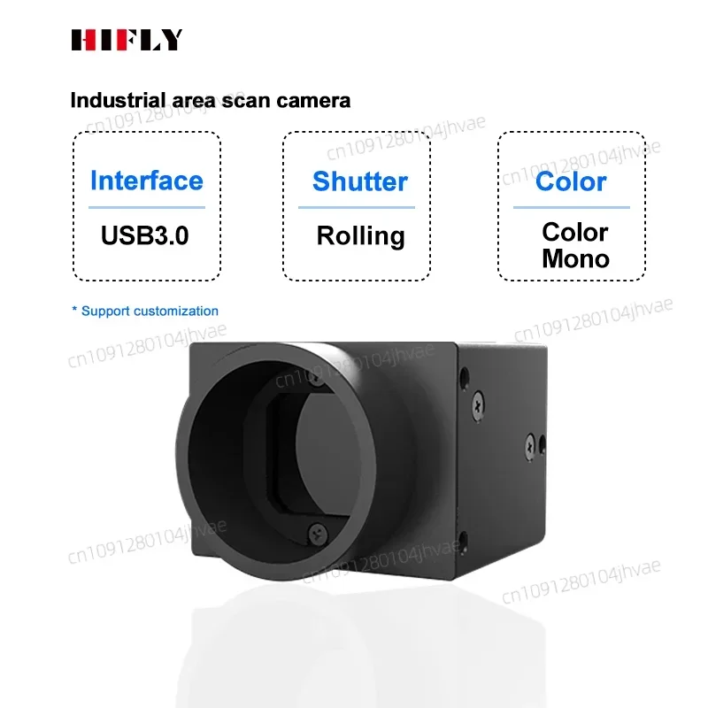 

In Stock High Resolution IMX267 USB3.0 32fps Mono 8.9MP 1" Compact Global Shutter Industrial Camera