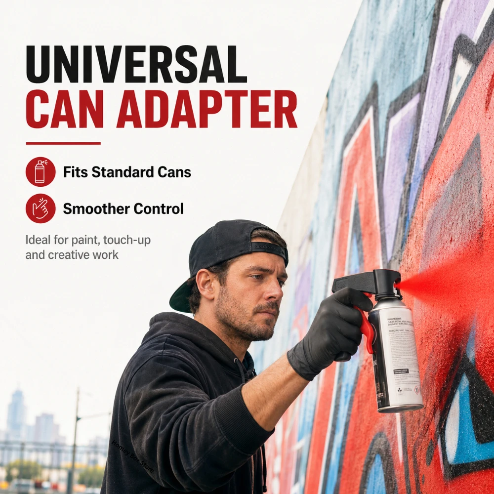 Spray Can Lacquer - DIY Spray Can Trigger Conversion Handle