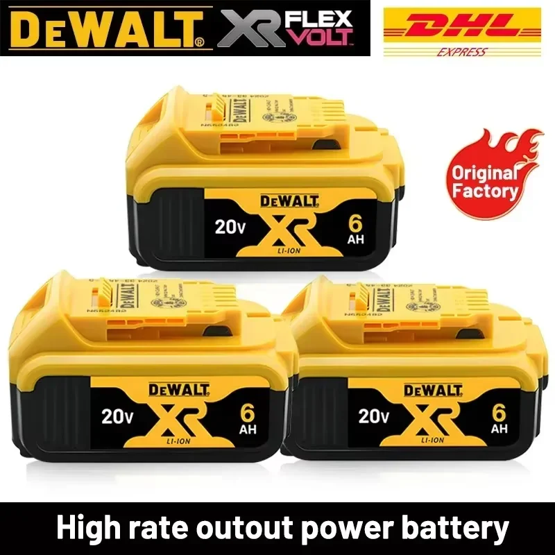 

Dewalt 20V Battery Electric Tool Battery 600mAh 20V 18.0Ah DCB206 20V DCB205 DCB204-2 DCB2001