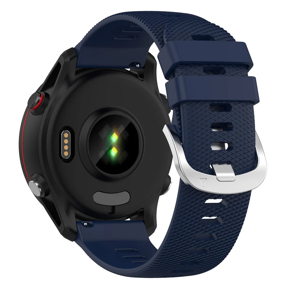 BEHUA 18 مللي متر/20 مللي متر/22 مللي متر الفرقة ل Garmin Forerunner 255 265 255S 265S SmartWatch حزام الرياضة معصمه اكسسوارات سهلة صالح سوار