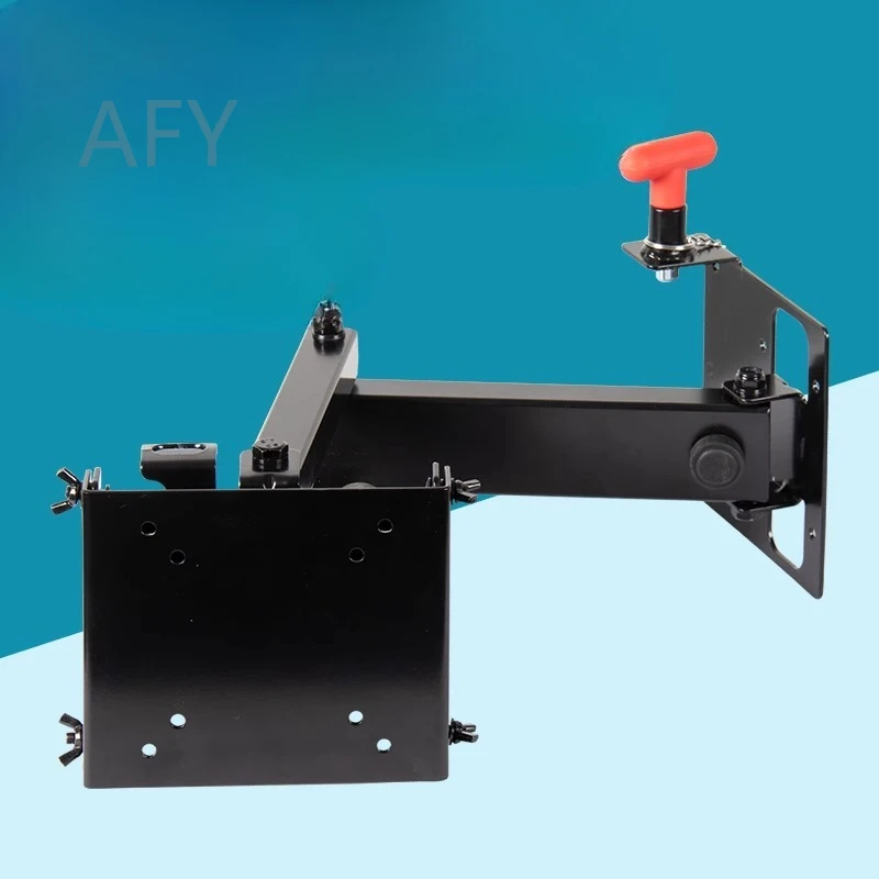 RV TV Bracket for 19-32 Inch Monitor Wall Mount with Lock Folding Telescopic Holder Adjustable Flat Screen Mount for Camper