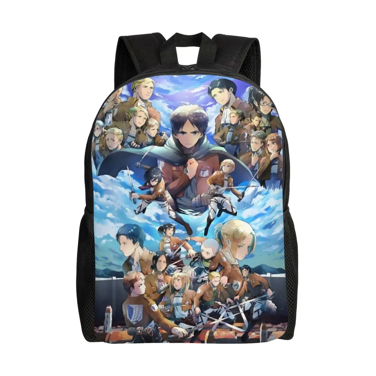 

Personalized T-Titanes Movie War Classic Travel Backpack Men Women School Laptop Bookbag Cartoon College Student Daypack Bags