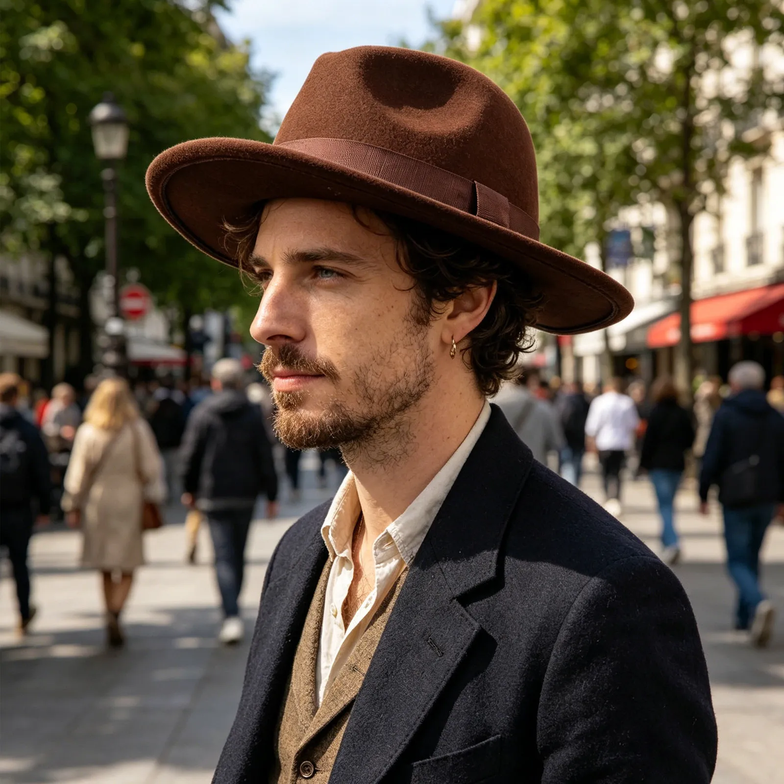 Vintage Fedora Tarzı Geniş Ken - Fedora Hat Wool incelemesi ve fiyatı