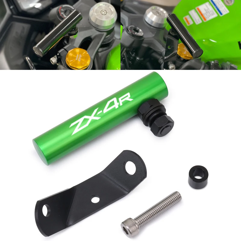 

Motorcycle Front Stand Holder Navigation Bracket Bar Mobile Phone Bracket Fit For ZX-4R ZX-4RR ZX-25R ZX4R ZX4RR ZX25R