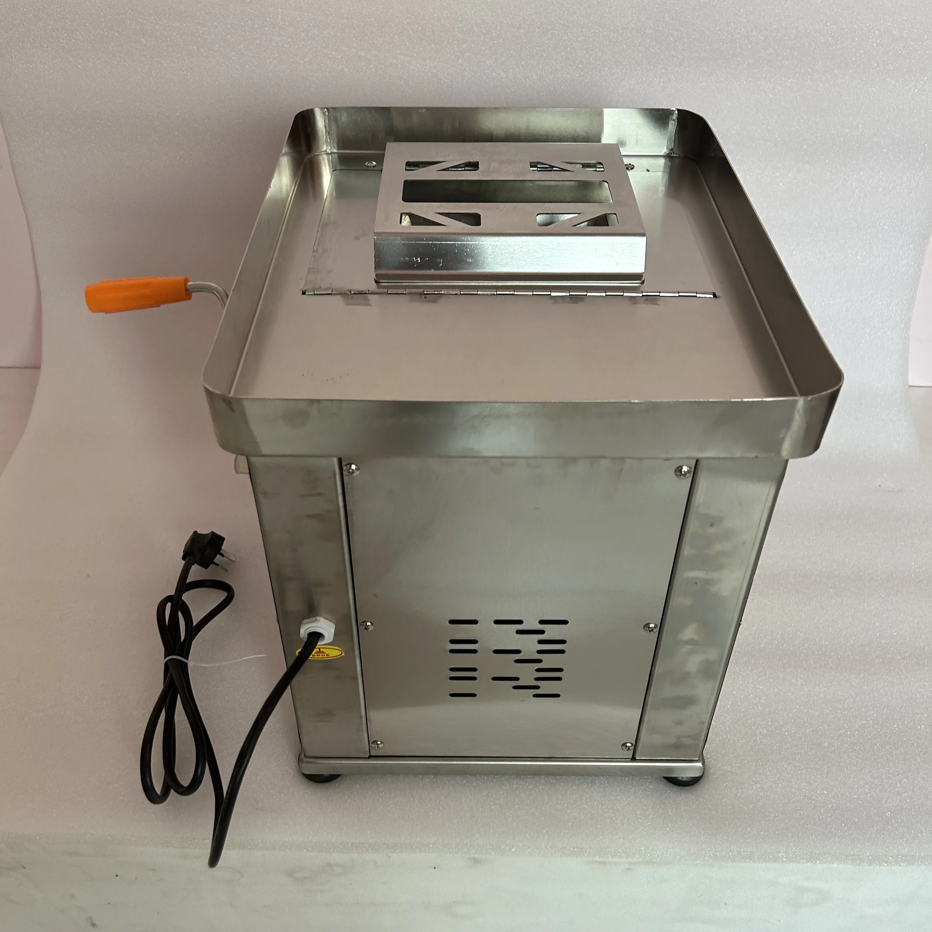 Коммерческая мясорубка из нержавеющей стали, машина для резки мяса, электрическая мясорубка для овощей, свинины, баранины