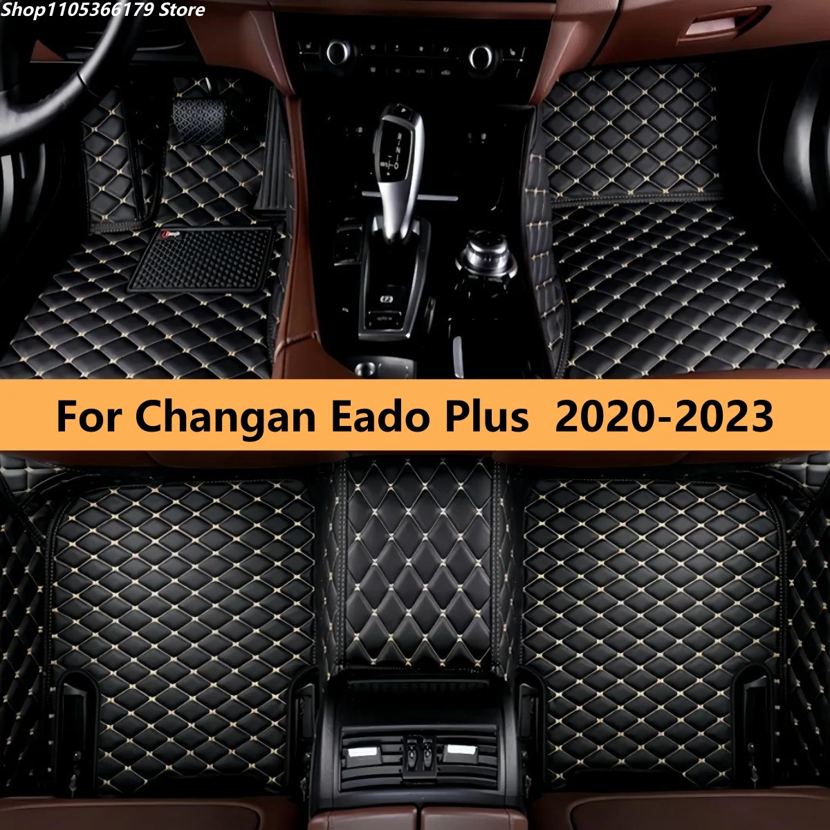 

Floor Mats 100% Fit For Changan Eado Plus 2020 2021 2022 2023 Car Leather Carpet Pads Auto Full Set Foot Mat Rugs