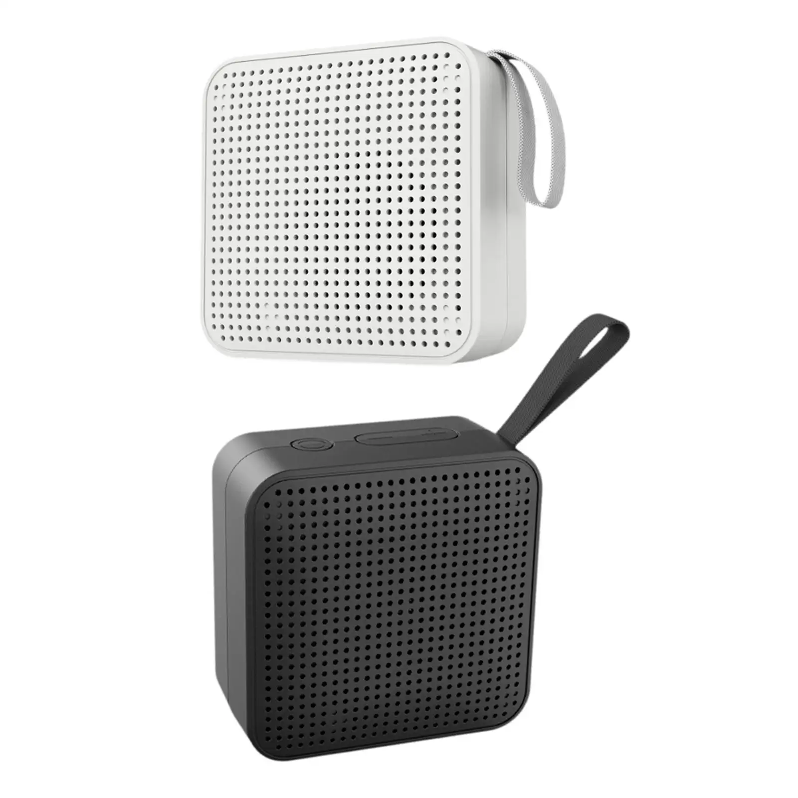 Portable Wireless Speaker Gifts Multifunctional Easy Use Professional Accessory Square for Camping Travel Outdoor Shower Party