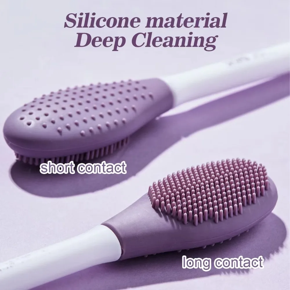 Gifts Silicone Facial Mask Brushes Double Head Exfoliating Facial Clean Brush Skin Care Tools