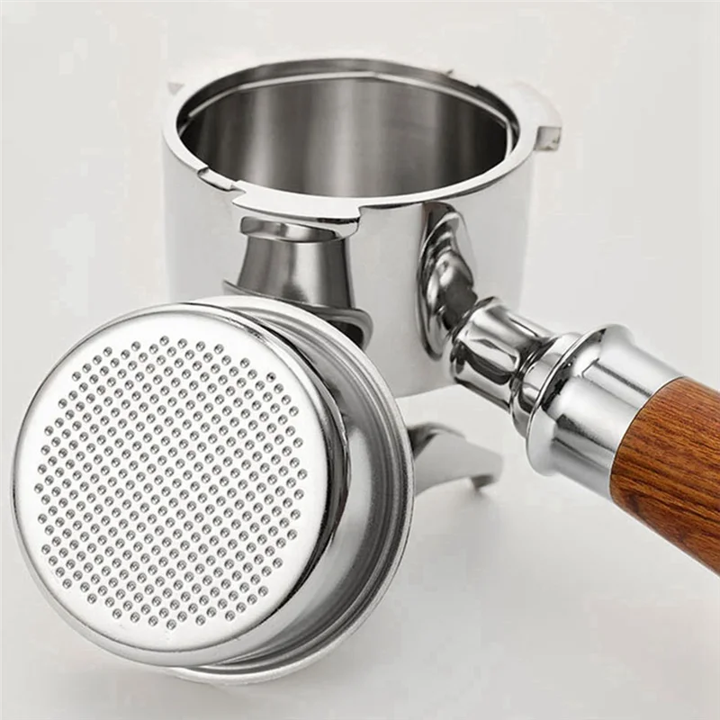 

AF93-51 мм для ручки кофемашины Delong, модифицированная ручка из цельного дерева, аксессуары, воронка для кофе, бездонная ручка