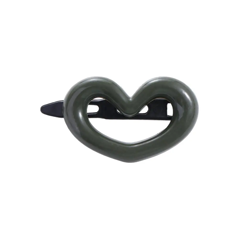 

For Women For Girl Side Clip Gifts Duckbill Clip Y2K Hair Barrettes Hair Accessories Korean Style Hairpin Love Heart Hair Clip