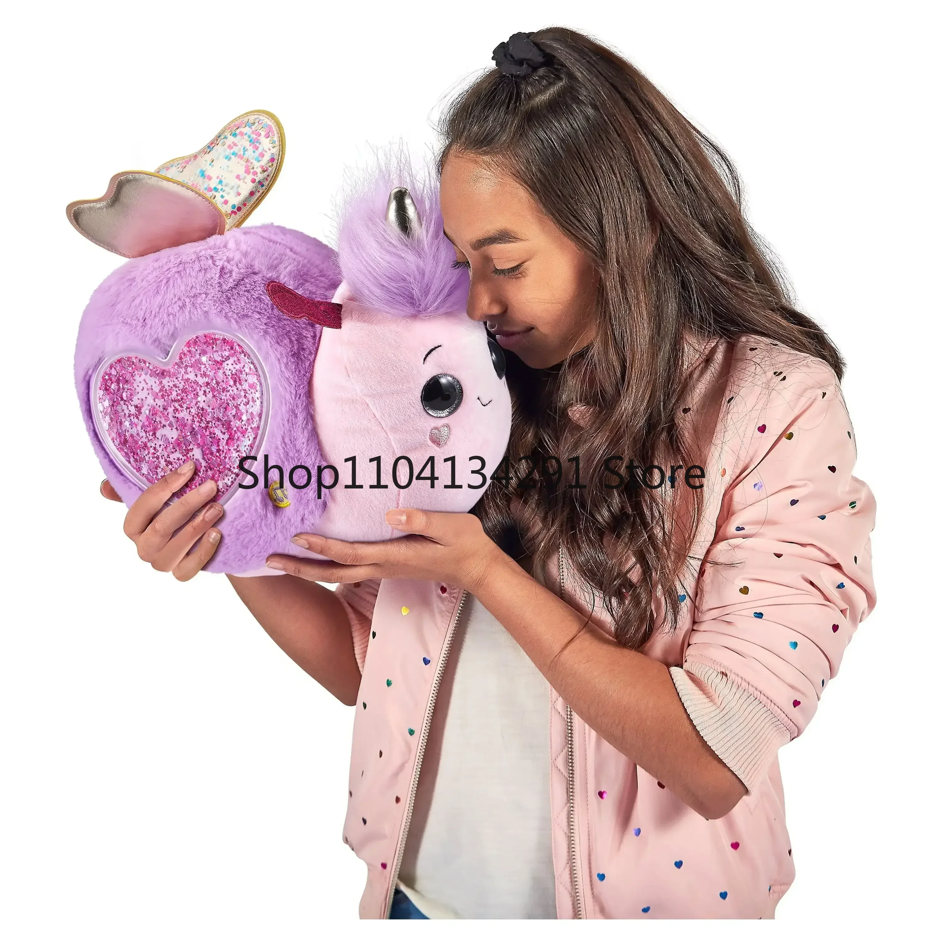 ตุ๊กตา Zuru Rainbocorns Talkin' Jelly Shake Surprise ของเล่นตุ๊กตาอิเล็กทรอนิกส์พูดได้ ร้องเพลงได้ ถ้วยไอศกรีมวิเศษ ไข่เซอร์ไพรส์ ของเล่นตุ๊กตา