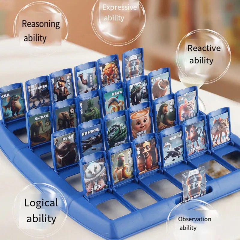 تخمين من أنا لعبة الإيطالية Brainrot لغز لعبة ببطاقات ورقية تونغ تونغ صحور Tralarero Tralala شخصين لعبة ألغاز تفاعلية #5