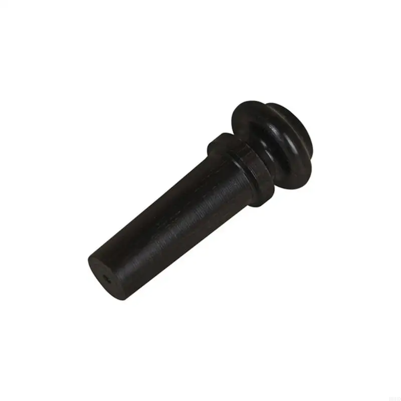 Violin Maintenance Parts Set with Curved Chinrest Heart-Shaped Top Pieces Decorative Tailpiece and Endpin for Repair Work 69HD