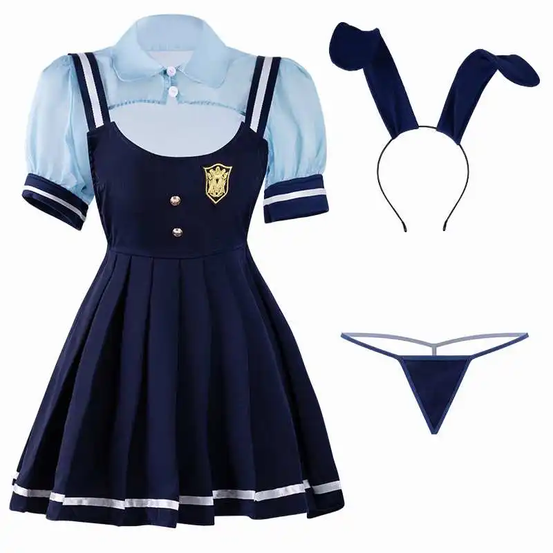 Neue Mode Frauen Sexy Roleplay Polizei Uniform Erwachsene Dame Halloween Party Cosplay Kostüme Thema Club JK Outfits