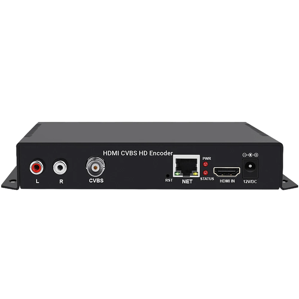 HEVC H.264 Video Encoder Support HDCP HDMI to IP Live Streaming Encoder IPTV Hardware RTMP RTSP HLS HTTP UDP SRT RTMPS Streamer