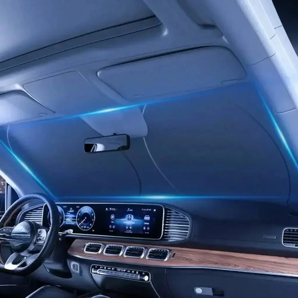 

Car Window Sunshade - Folding UV Protection Visor for Windshield Styling Accessory