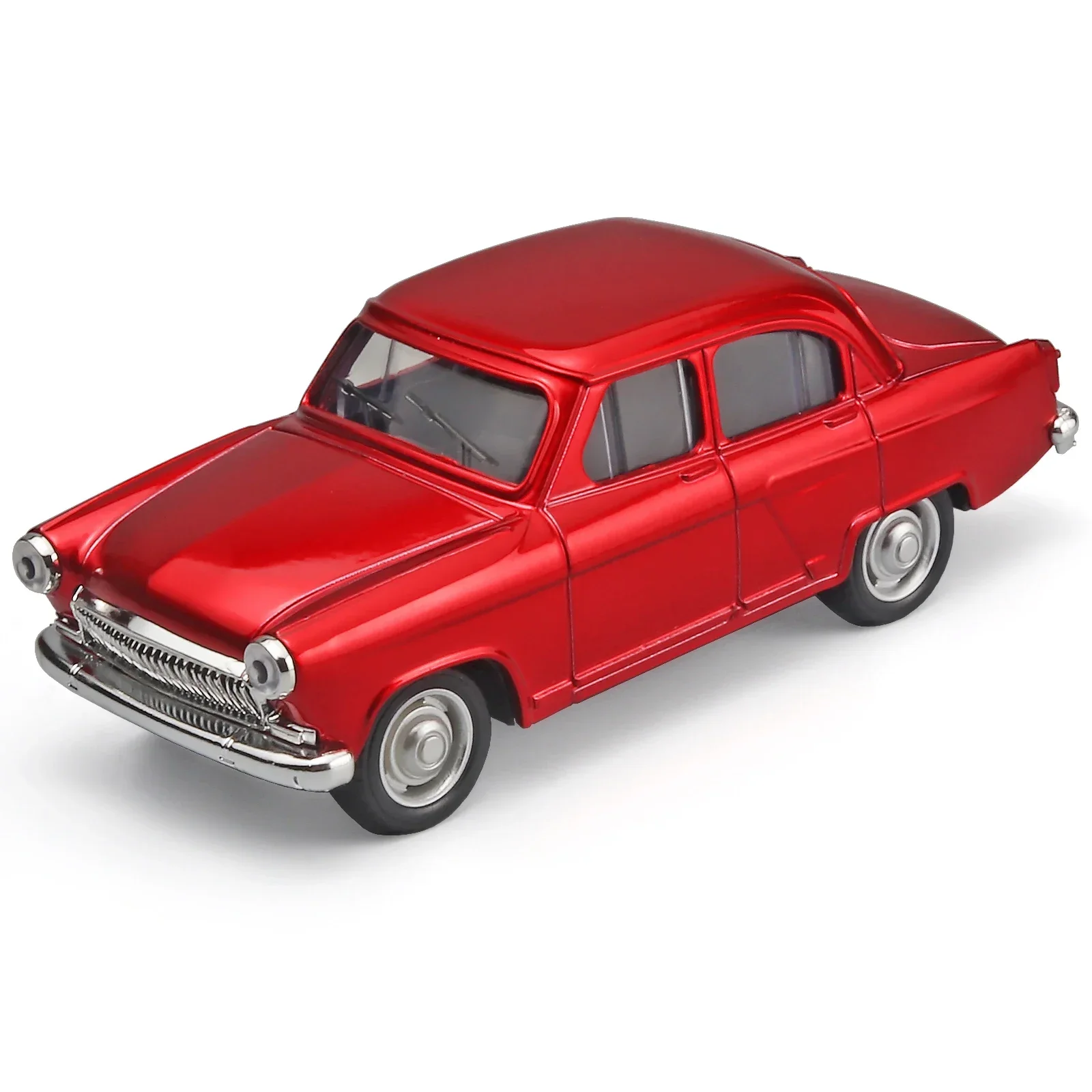 1:43 Volga GAZ-21 Alloy Metal Diecast Car Model Toy Car Model Desktop Decorations Gifts Collect Hobby Gifts Classic Vehicle Boys