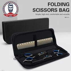 Waterproof Shockproof Hair Scissors Case Bag Crush Resistant Barber Tool Box Non-deformation Styling Equipment Suitcase
