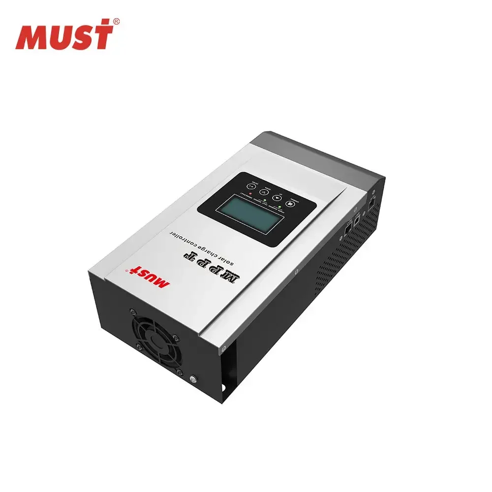 Must Mppt Solar Charge Controller for Home Solar System Energy Use PC1800F 12v 24v 48v 60a 80a 100a Mppt Solar Regulator